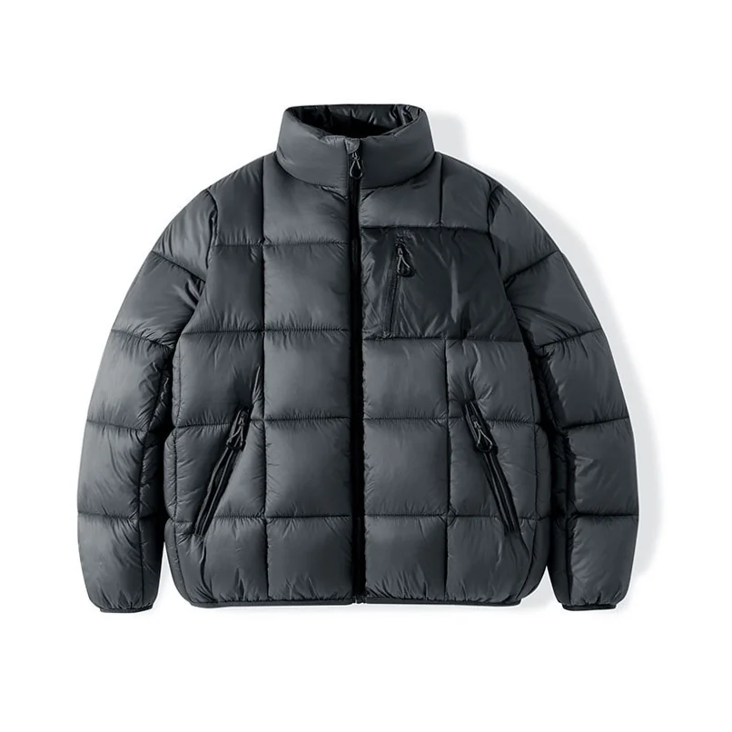 Men's Oversized Hooded Parka Winter Puffer Coat with 300g Filling - Image 2