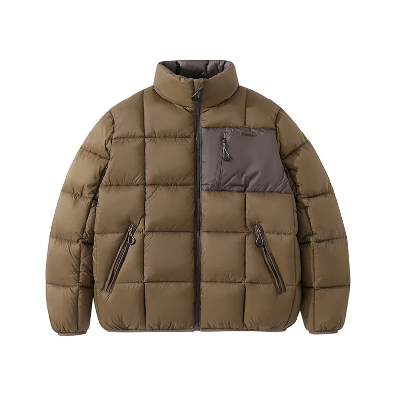 Men's Oversized Hooded Parka Winter Puffer Coat with 300g Filling - Image 3