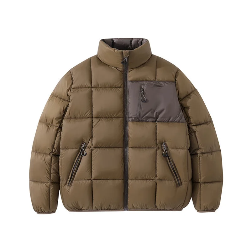 Men's Oversized Hooded Parka Winter Puffer Coat with 300g Filling - Image 8