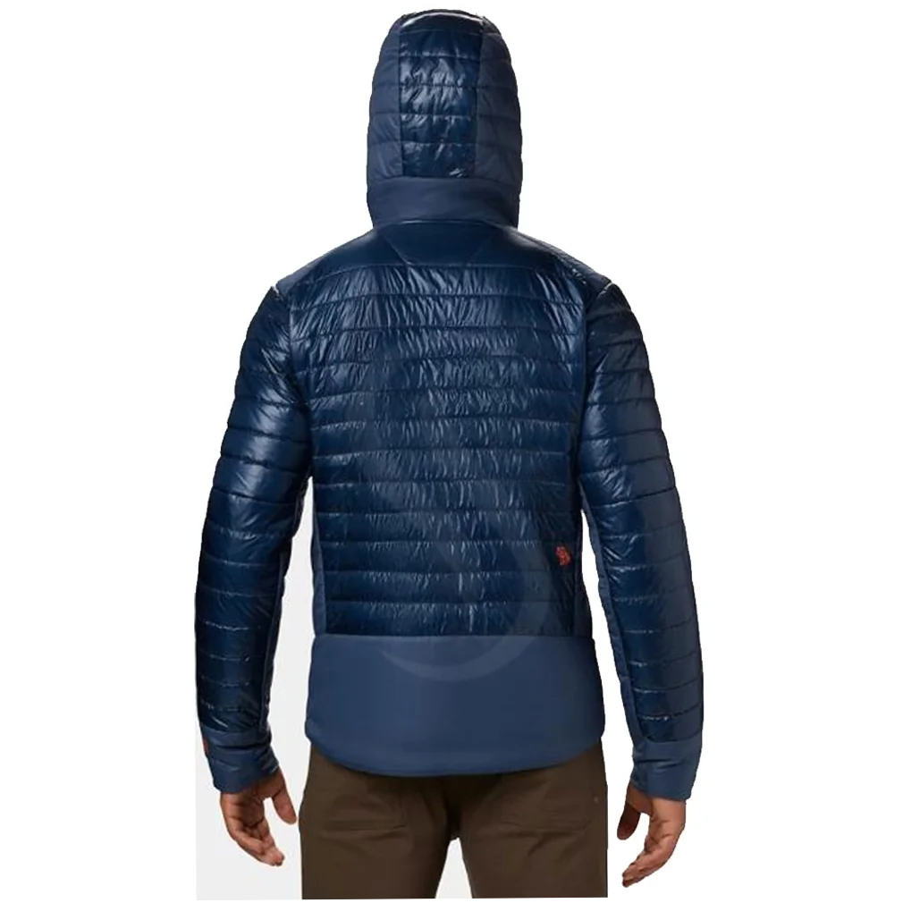 Men's Winter Hooded Duck Down Puffer Jacket Warm Thick Overcoat