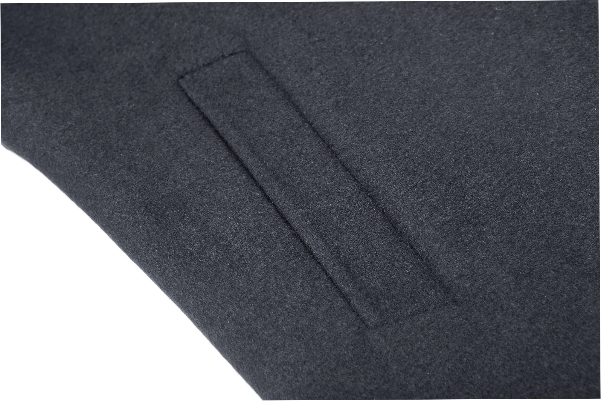 Men's 50% Wool Navy Blue Blazer Coat with Viscose Blend - Image 5