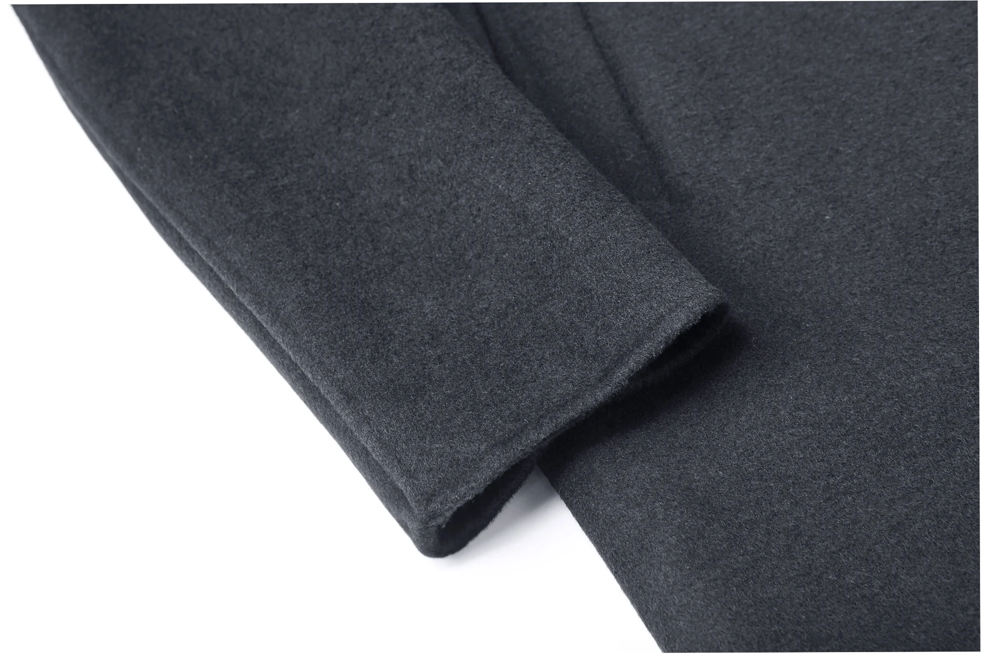 Men's 50% Wool Navy Blue Blazer Coat with Viscose Blend - Image 6
